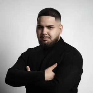 Portrait of Eldin the barber €25