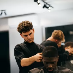 Portrait of Martien The Barber